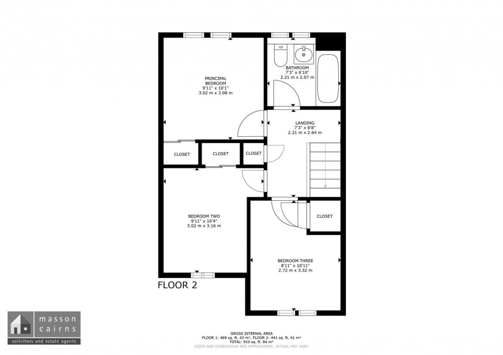 Floorplan for Corbett Place, Aviemore