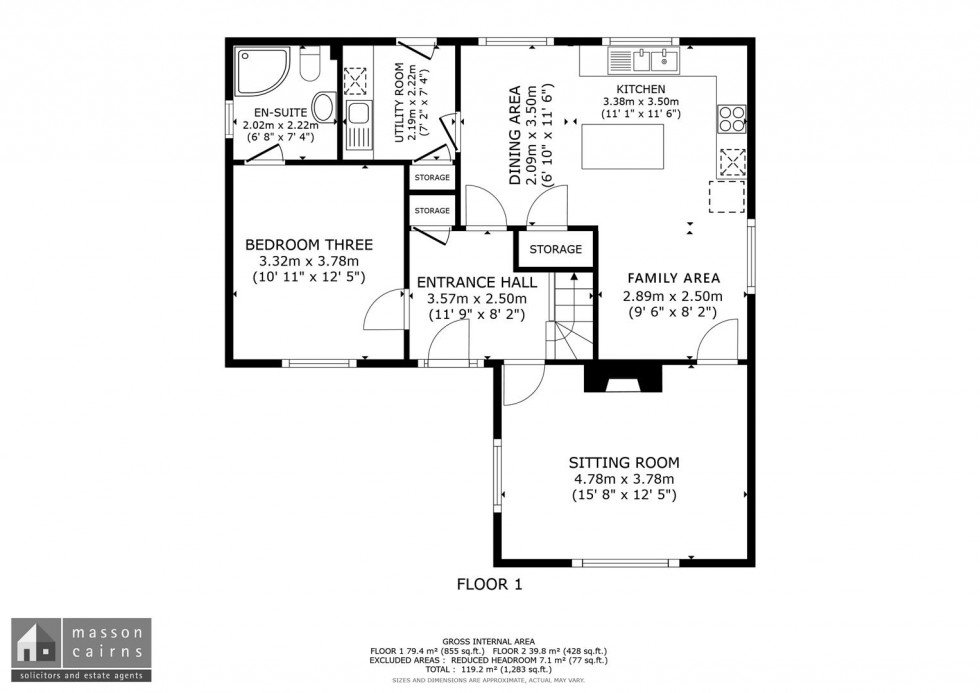 Floorplan for Bynack View, Dirdhu Court, Nethy Bridge