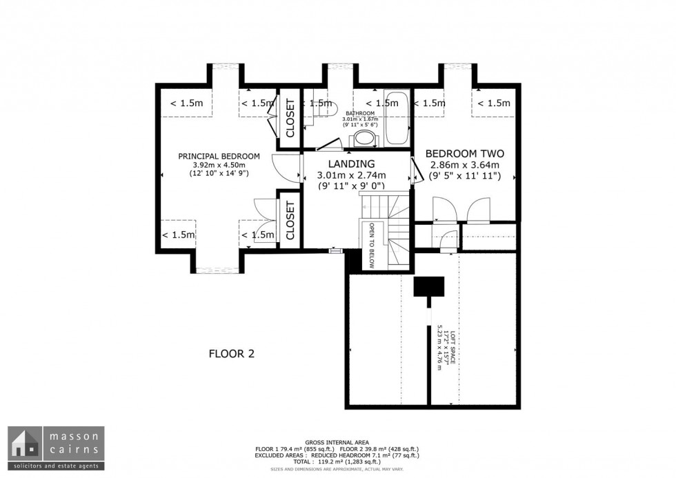 Floorplan for Bynack View, Dirdhu Court, Nethy Bridge