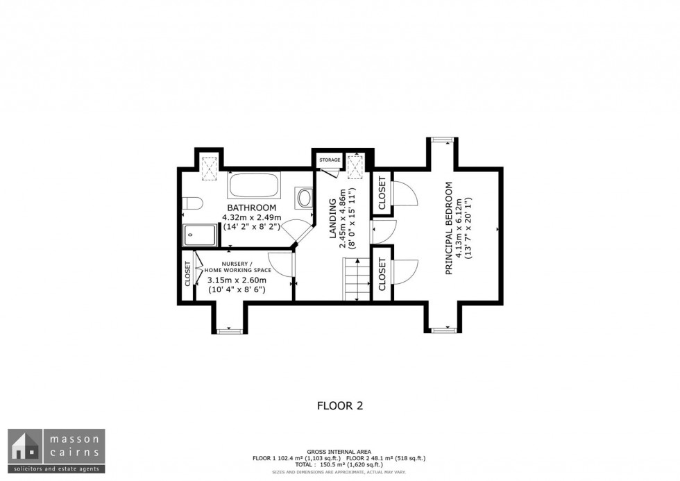 Floorplan for Dirdhu Court, Nethy Bridge