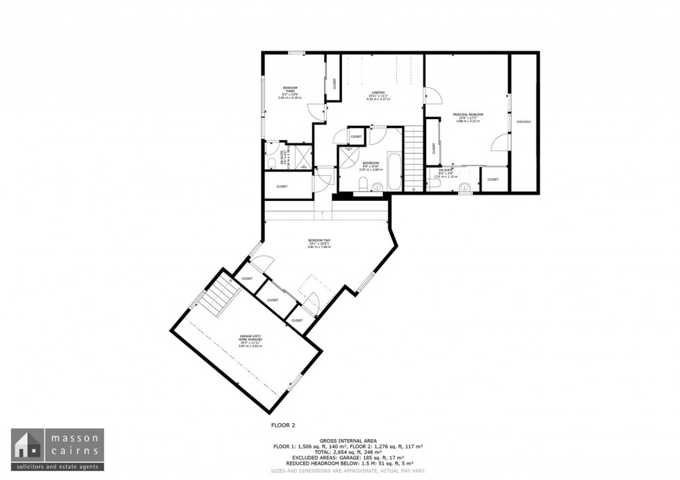 Floorplan for Woodside Avenue, Grantown On Spey