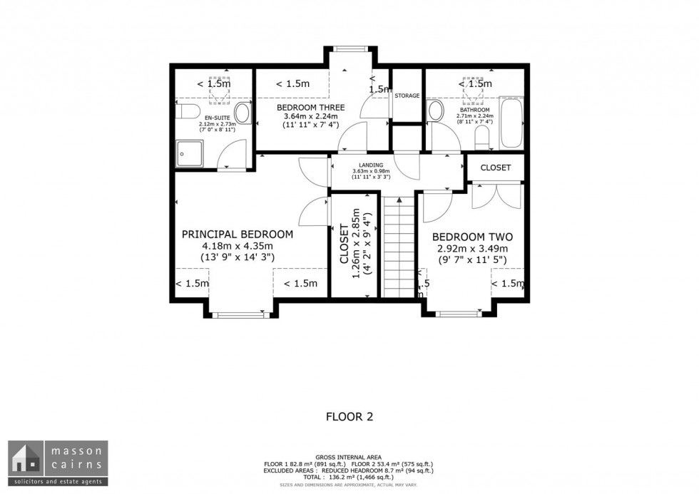 Floorplan for 5 Kirk Road, Cromdale, Grantown on Spey