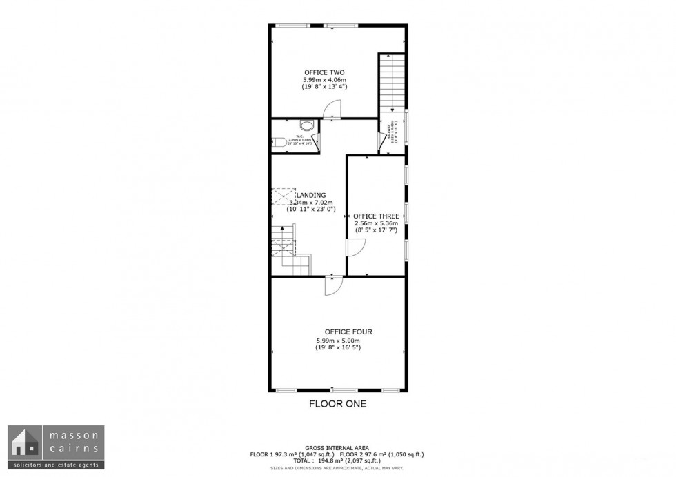 Floorplan for High Street, Grantown on Spey