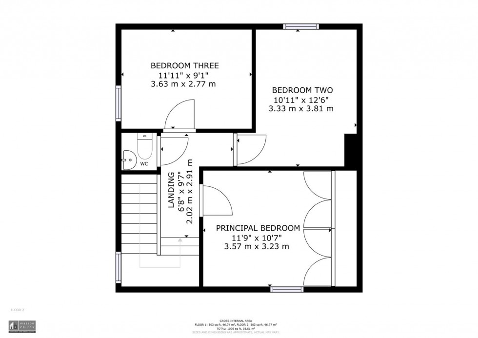 Floorplan for 33 Lynstock Crescent, Nethy Bridge