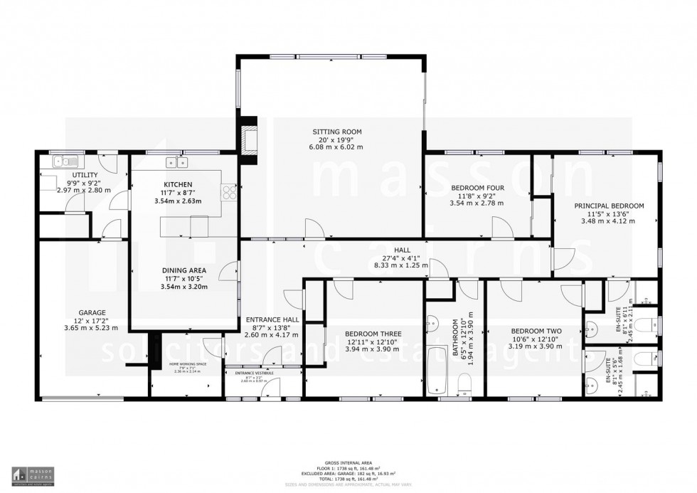 Floorplan for Lagg of Curr, Broomhill, Nethy Bridge