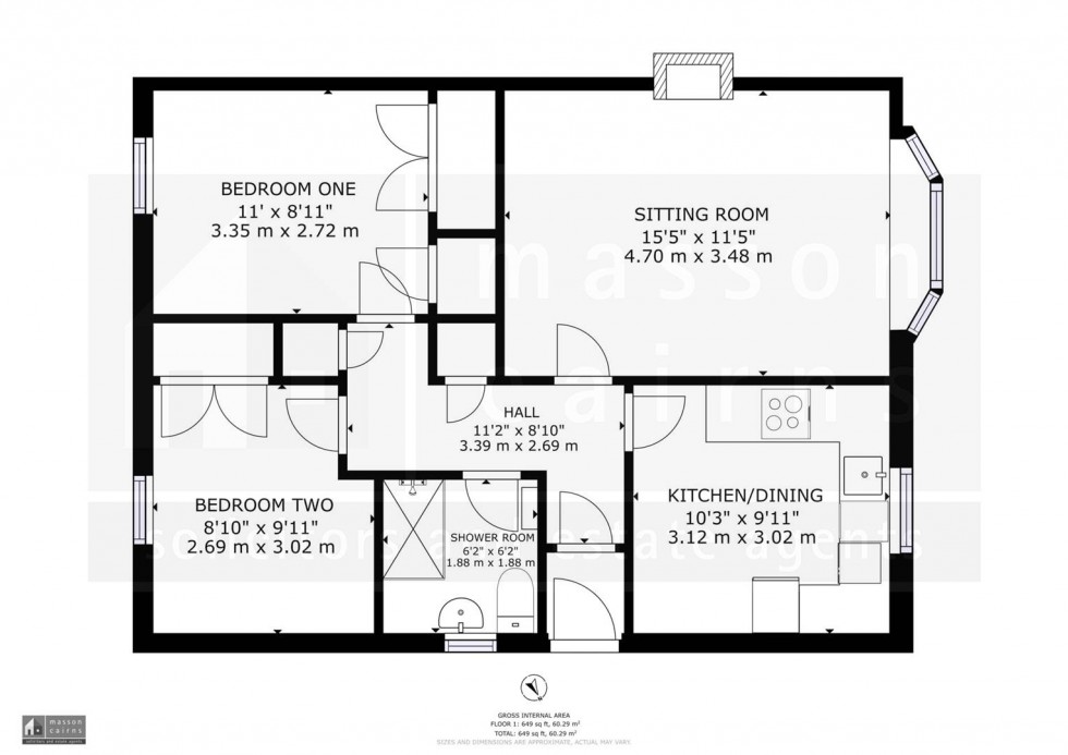 Floorplan for 26 Birch Grove, Boat Of Garten