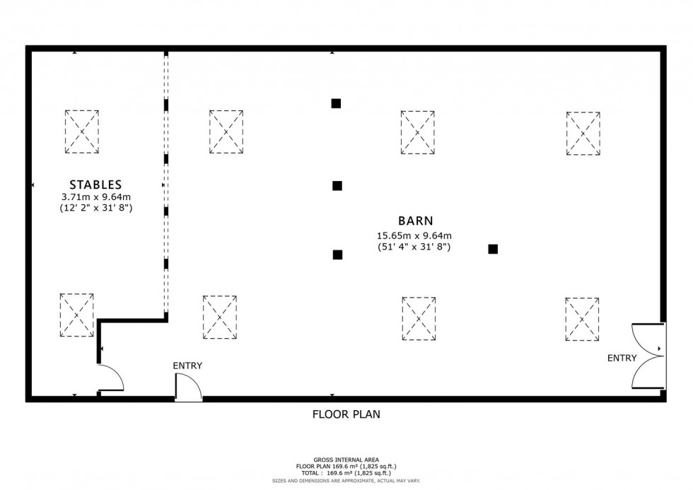 Floorplan for Upper Coull Farmhouse & 28 Acres, Glenlivet