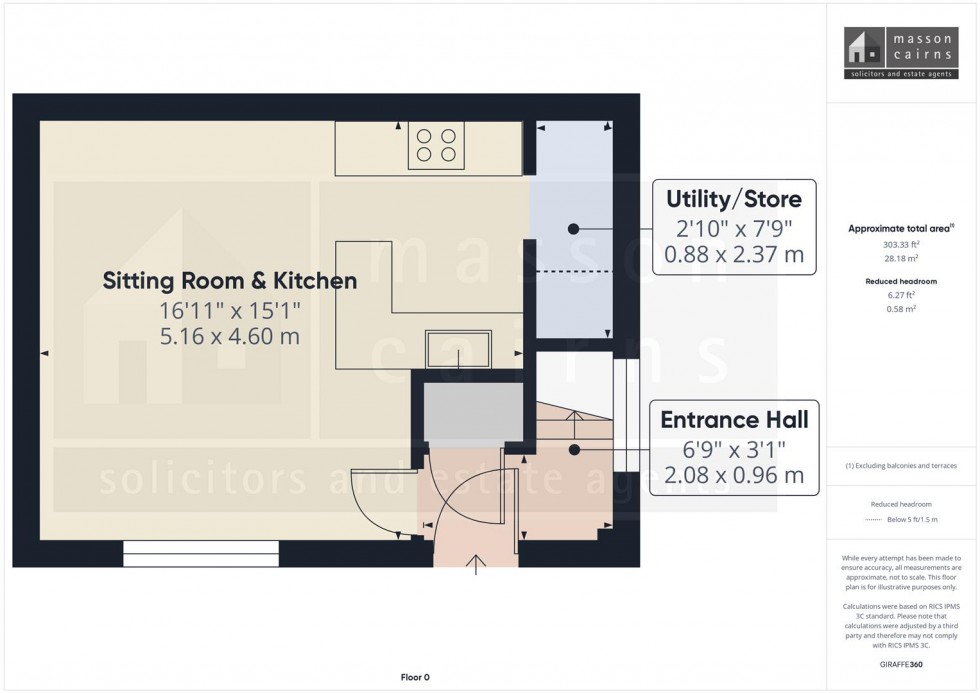 Floorplan for 6 Speyside House, The Square, Grantown on Spey