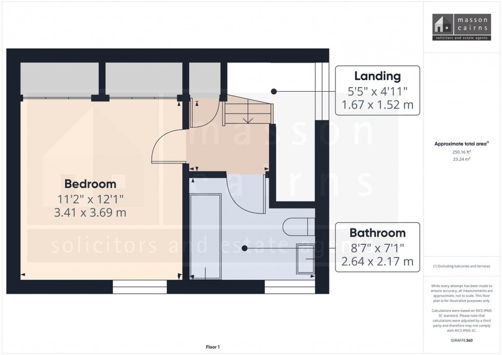 Floorplan for 6 Speyside House, The Square, Grantown on Spey